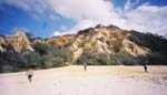 fraser island coloured sand